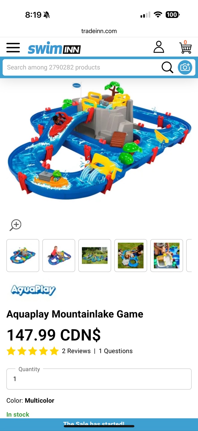 AquaPlay Mountainlake Game - Multicolor