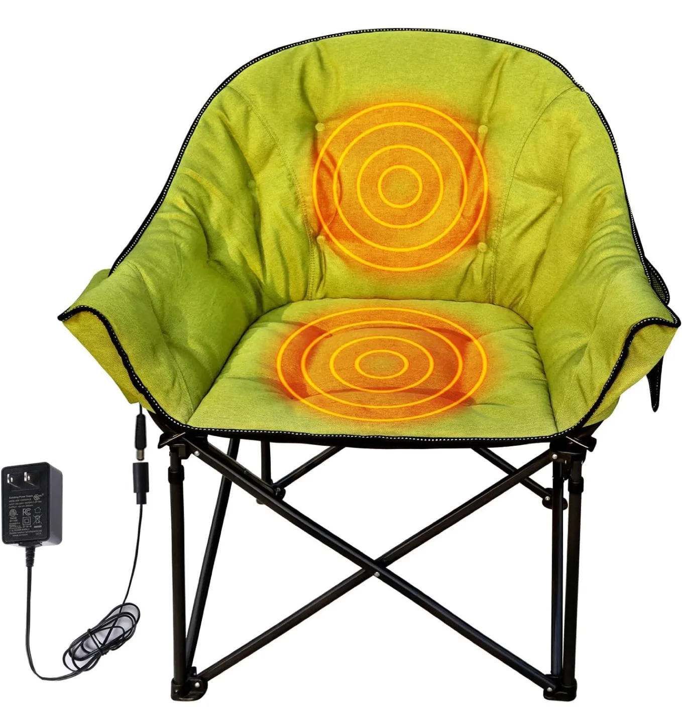 Premium Heated Camping Chair Voltage Converter, Fast Heating NEW thumbnail