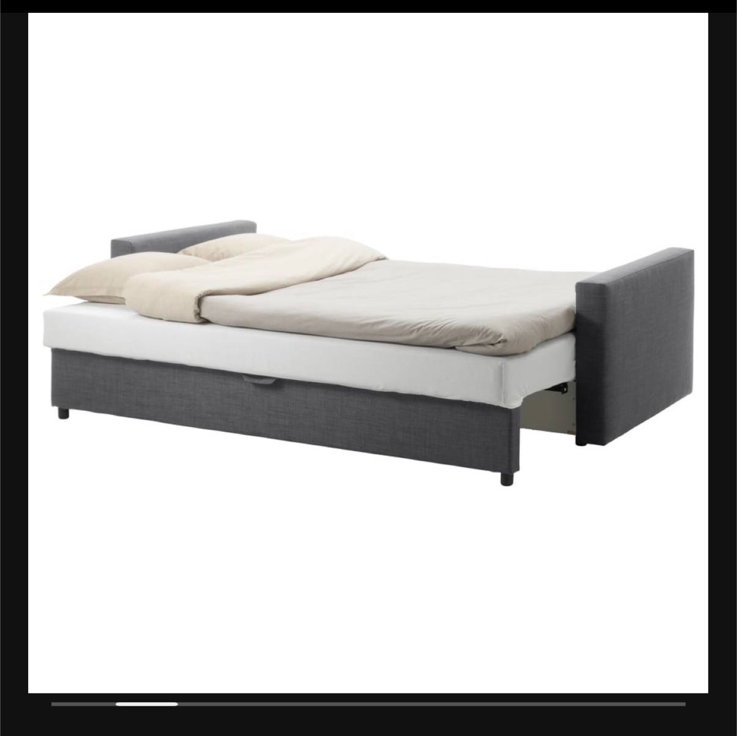 IKEA Friheten  Sofa bed- Grey - photo 3