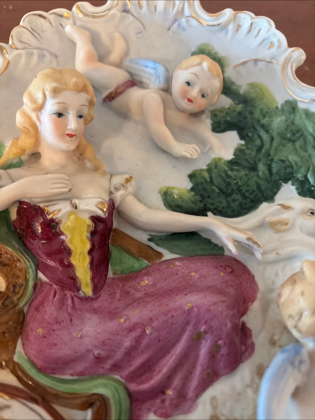 Vintage Made in Italy Decorative Plate image indicator(2)