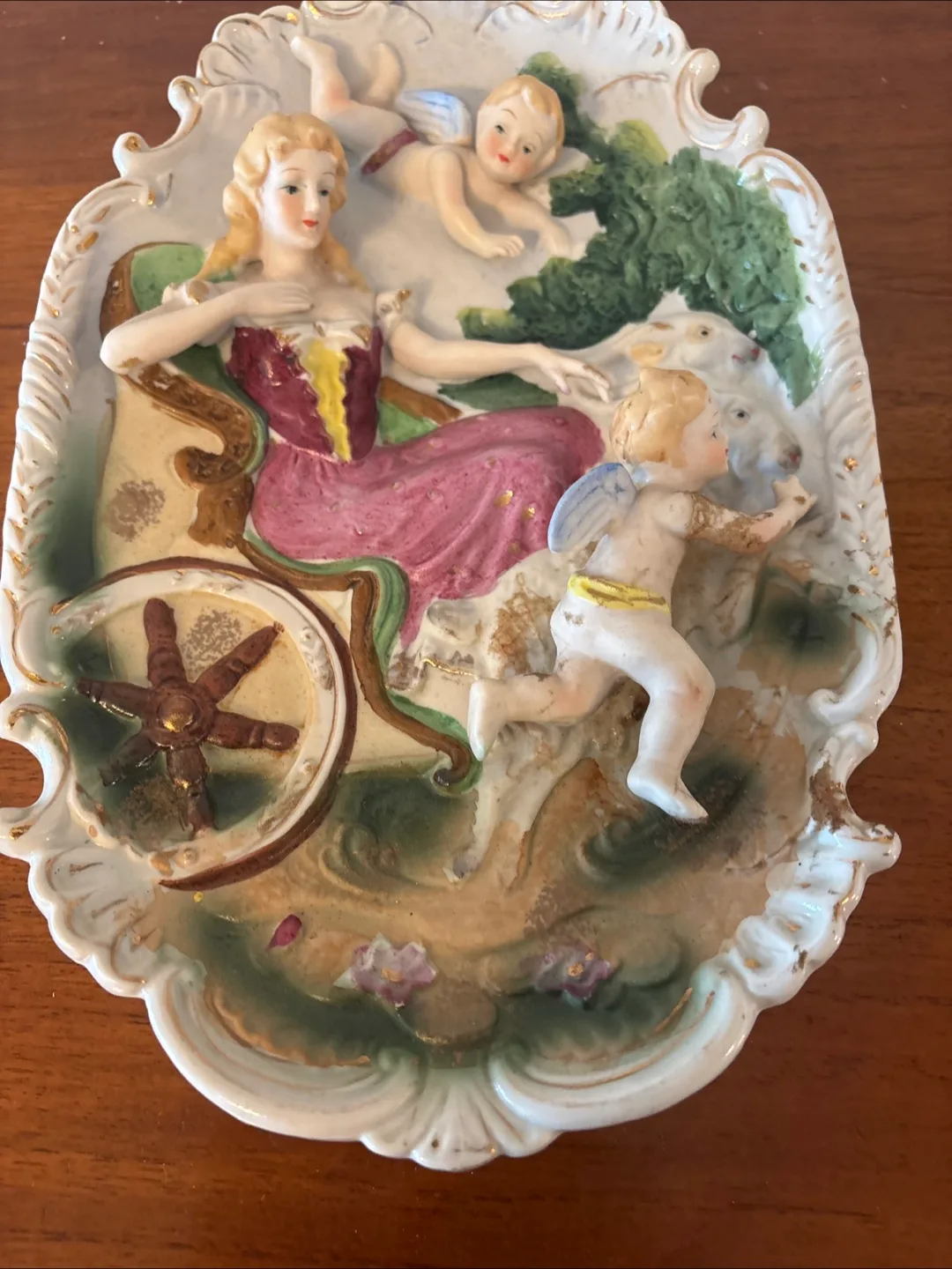 Vintage Made in Italy Decorative Plate image indicator(3)