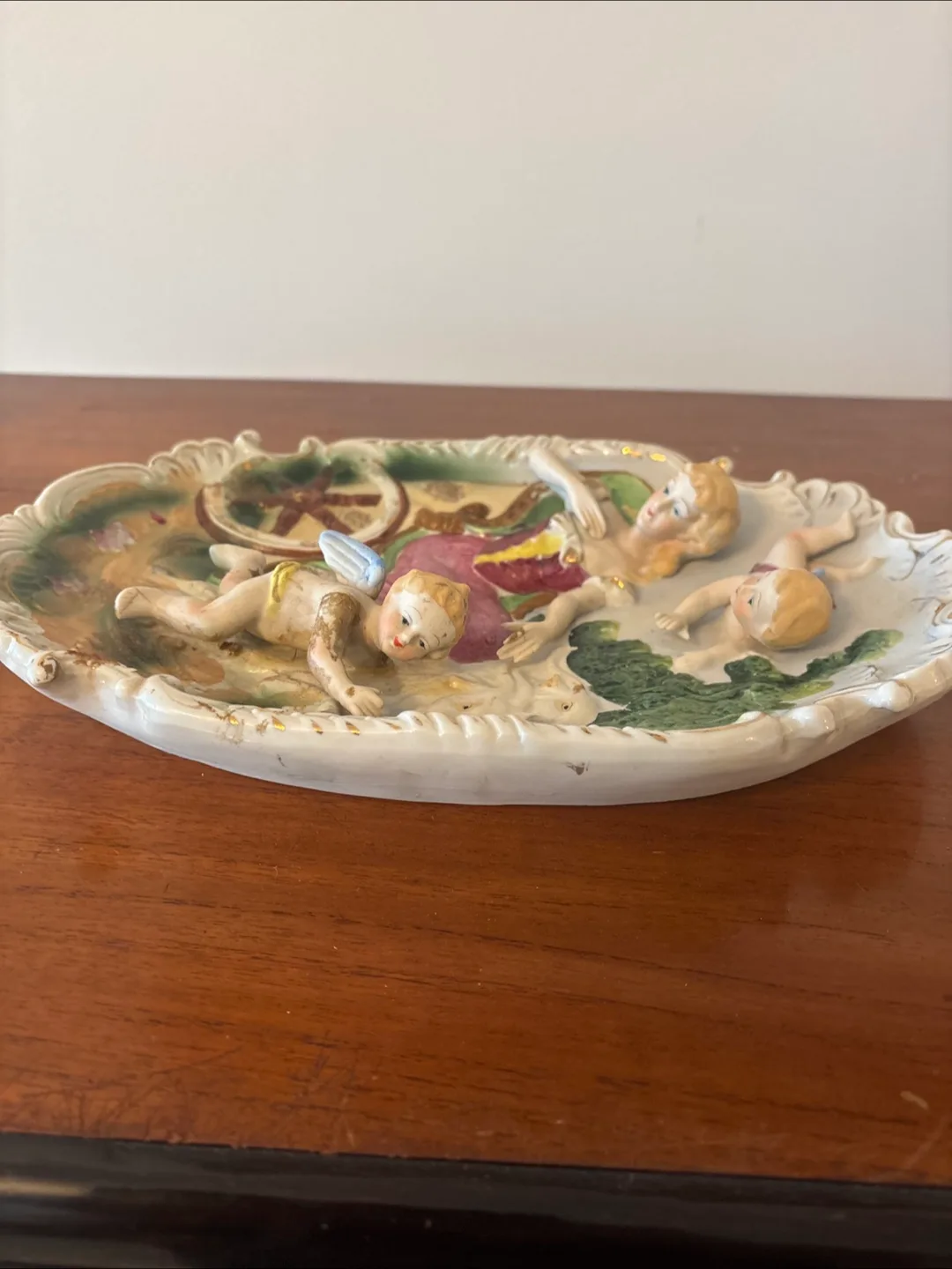 Vintage Made in Italy Decorative Plate image indicator(6)