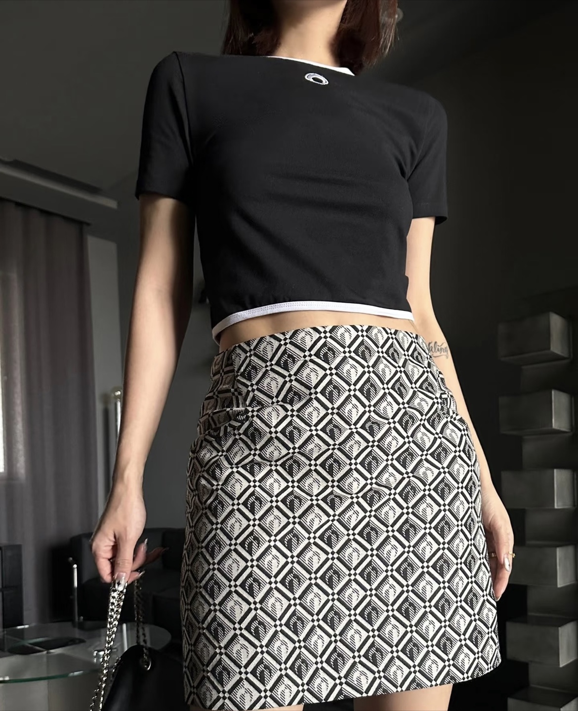 Marine Moon Black Top - photo 2