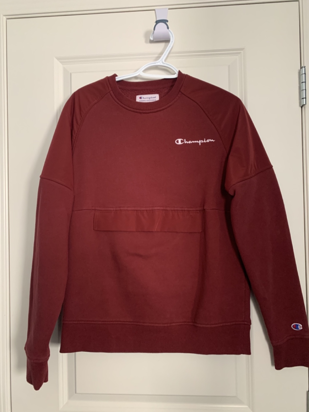 Champion Authentic Athleticwear Burgundy Sweatshirt - Size S