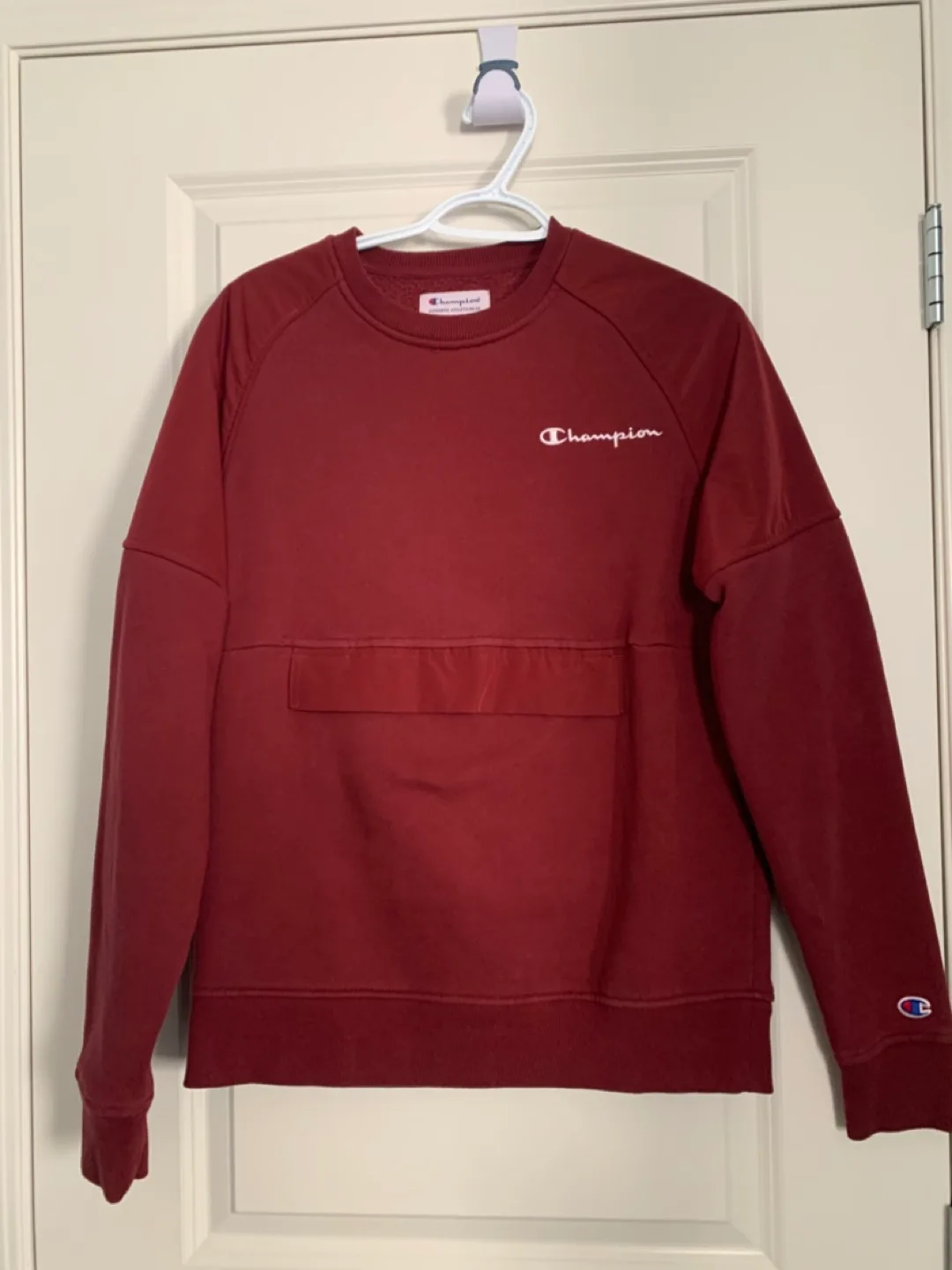 Champion Authentic Athleticwear Burgundy Sweatshirt - Size S thumbnail