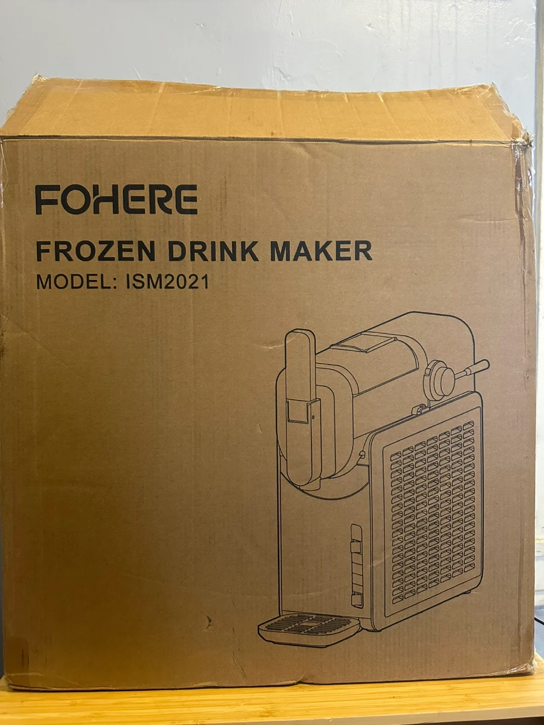 FoHere Frozen Drink Maker ISM2021 - Like New! thumbnail