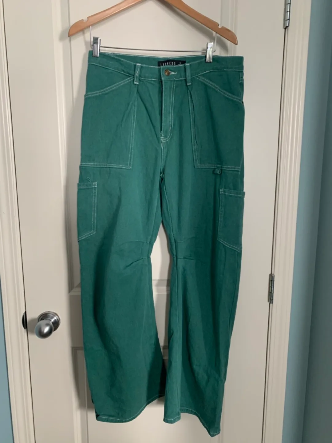 Lioness Miami Vice Pant Forest Green Size M thumbnail