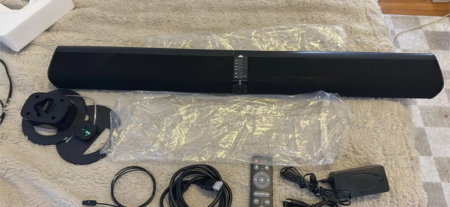 Surround Sound Bar with 2 Tower Speakers thumbnail