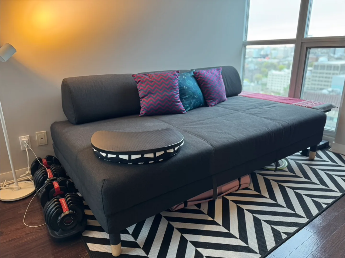 IKEA double bed/couch on sale thumbnail