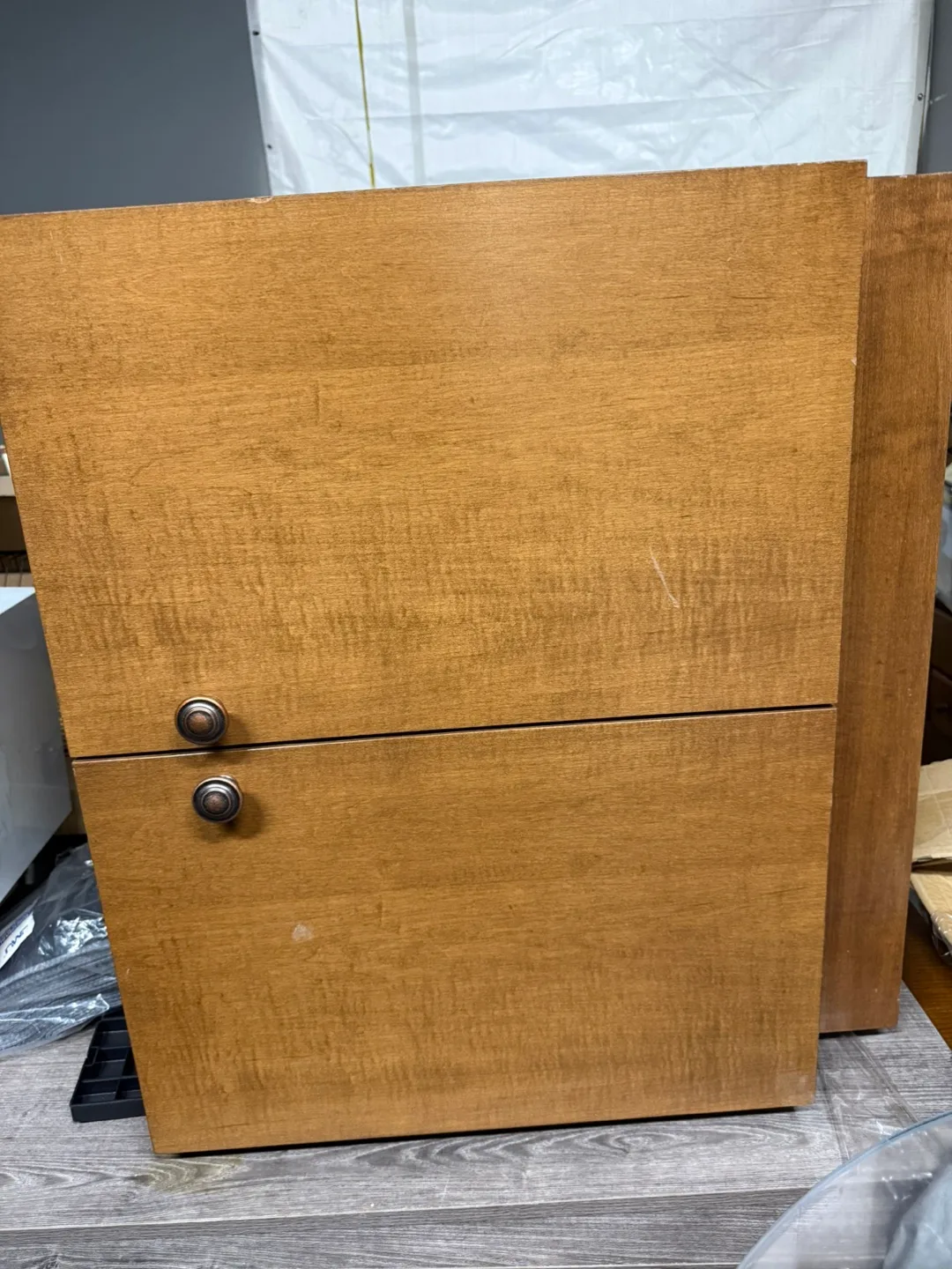 Wood Cabinet with Drawers thumbnail