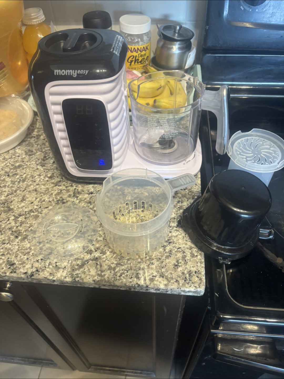 Momyeasy Baby Food Maker, Steam Cooker & Puree Blender - photo 2