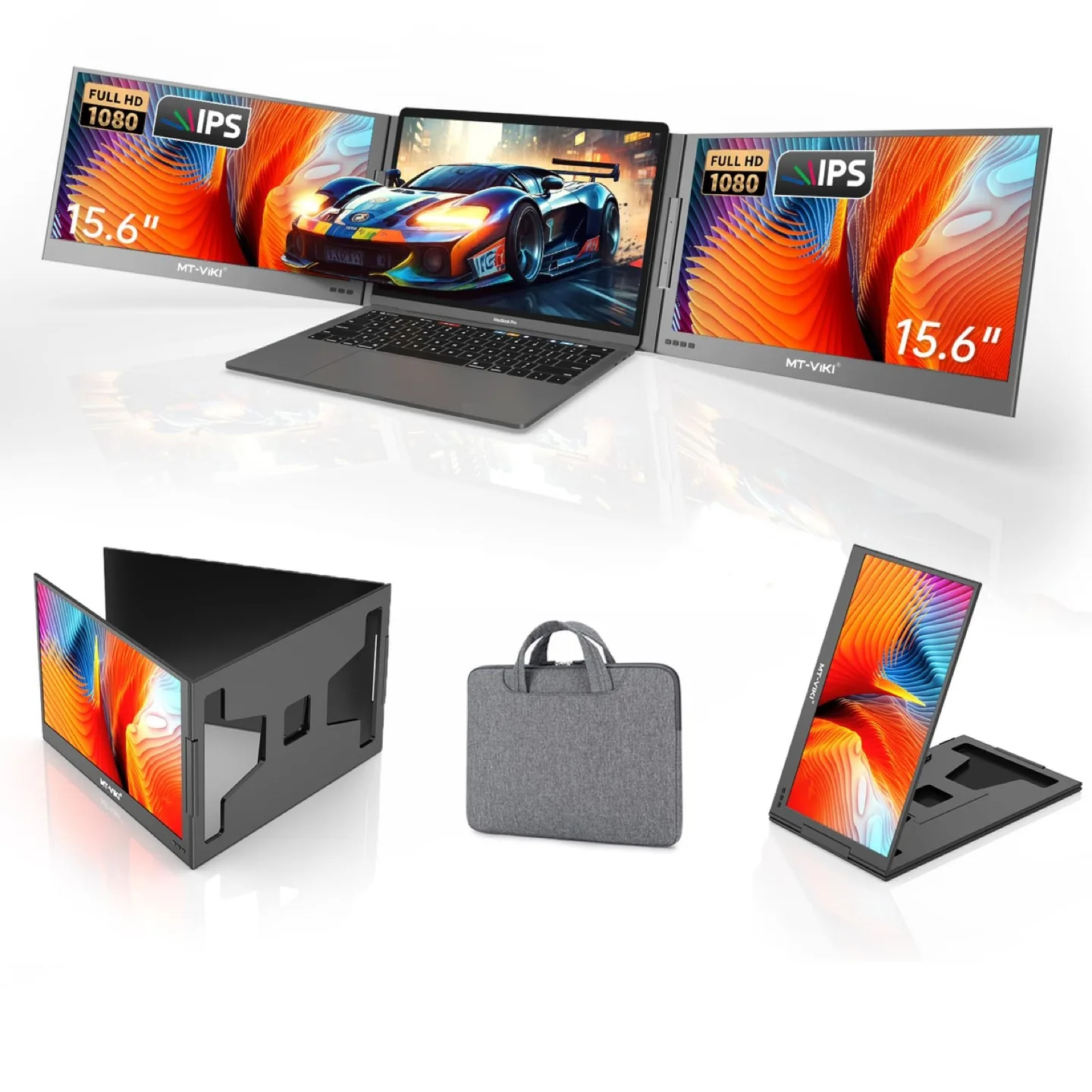 MT-VIKI 15.6 inch Laptop Screen Extender - Portable Screen thumbnail