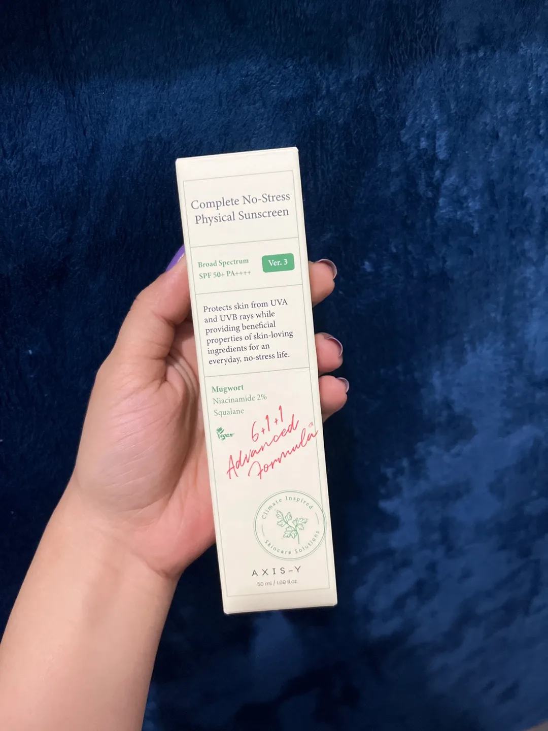 Axis-Y Complete No-Stress Physical Sunscreen SPF50 thumbnail