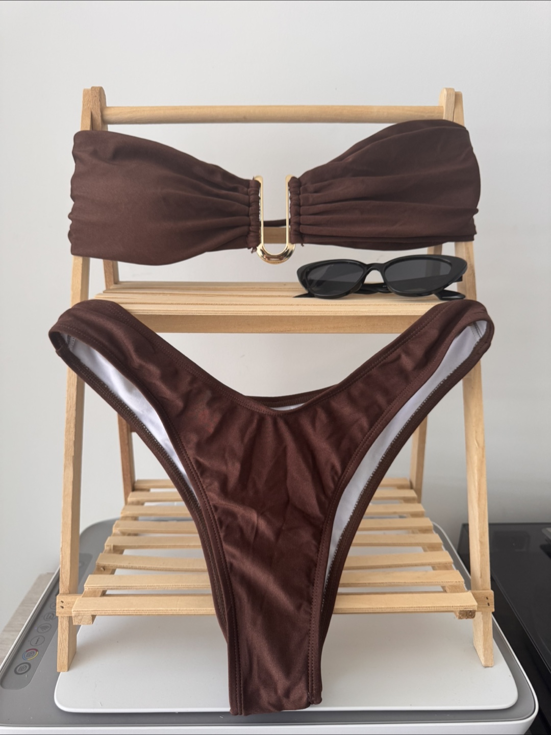 Brown Bikini Set