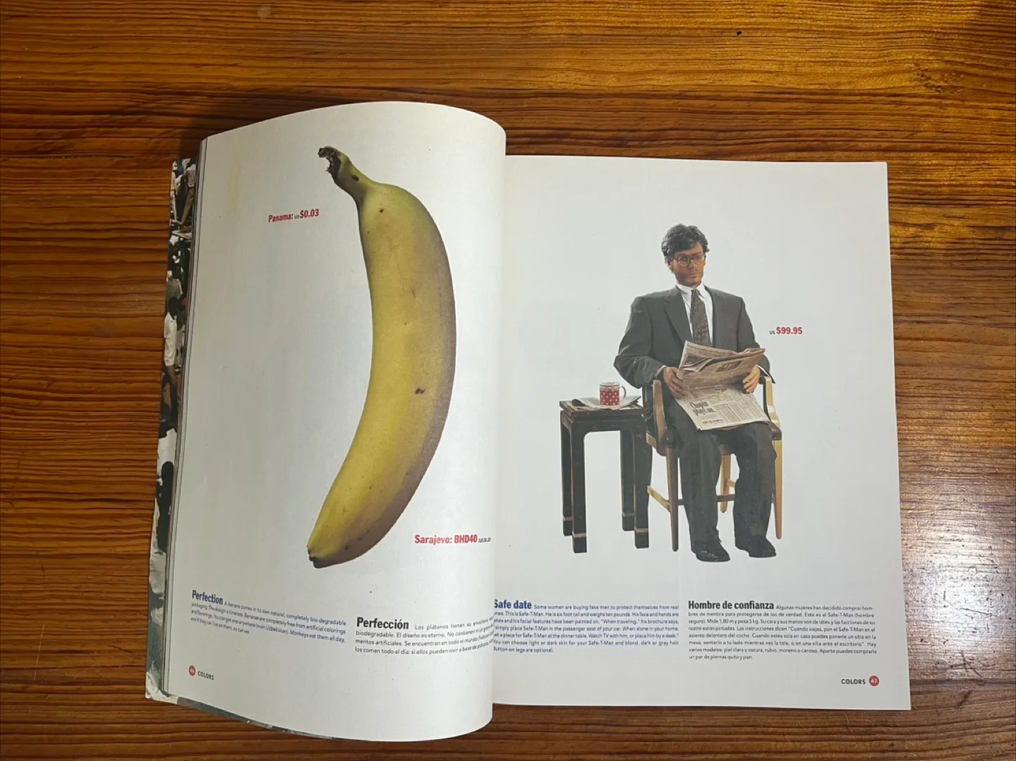 COLORS Magazine (Benetton) Dec 94 - Feb 95 image indicator(6)