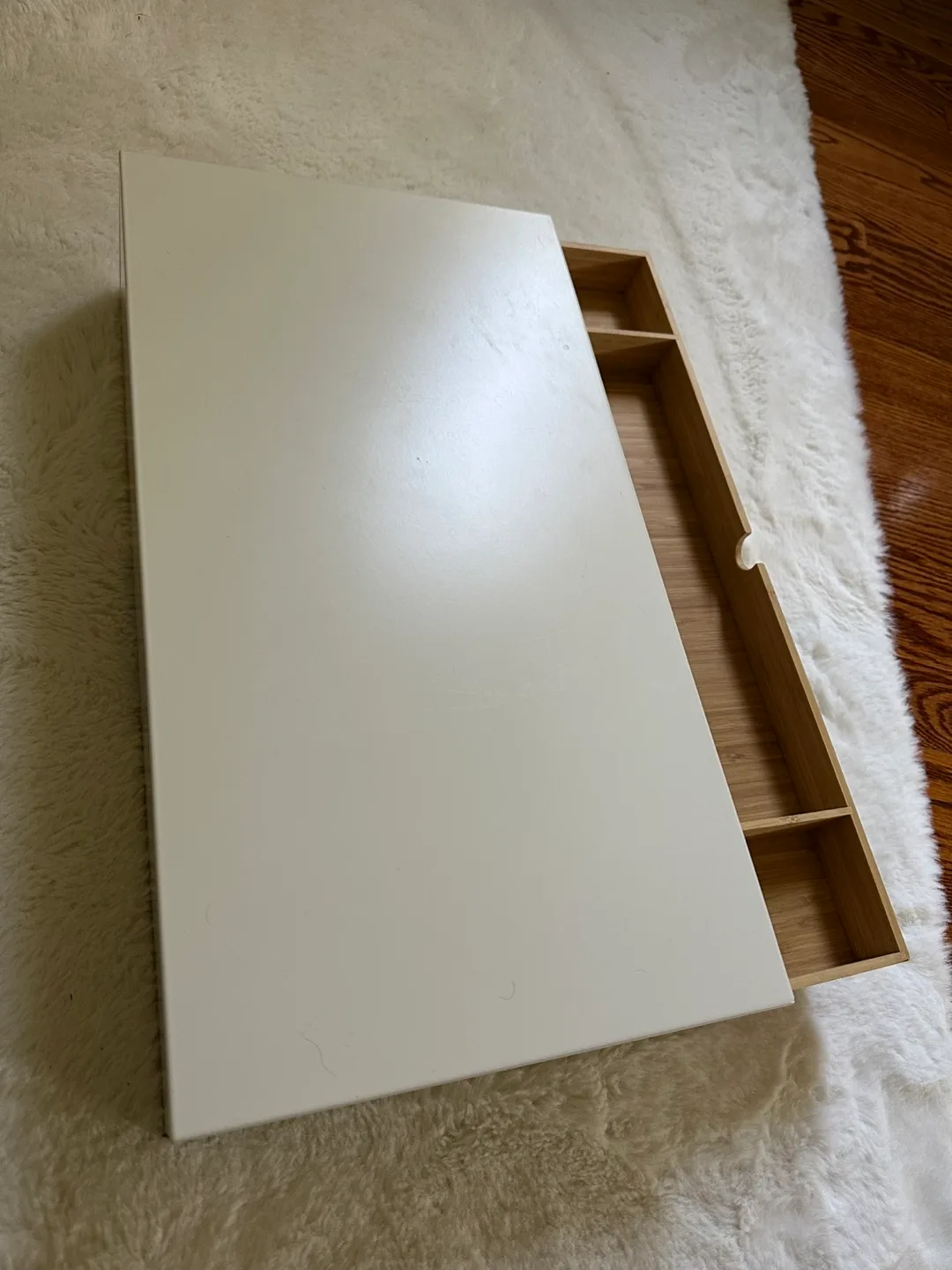 IKEA Elloven Monitor Stand with Drawer image indicator(4)