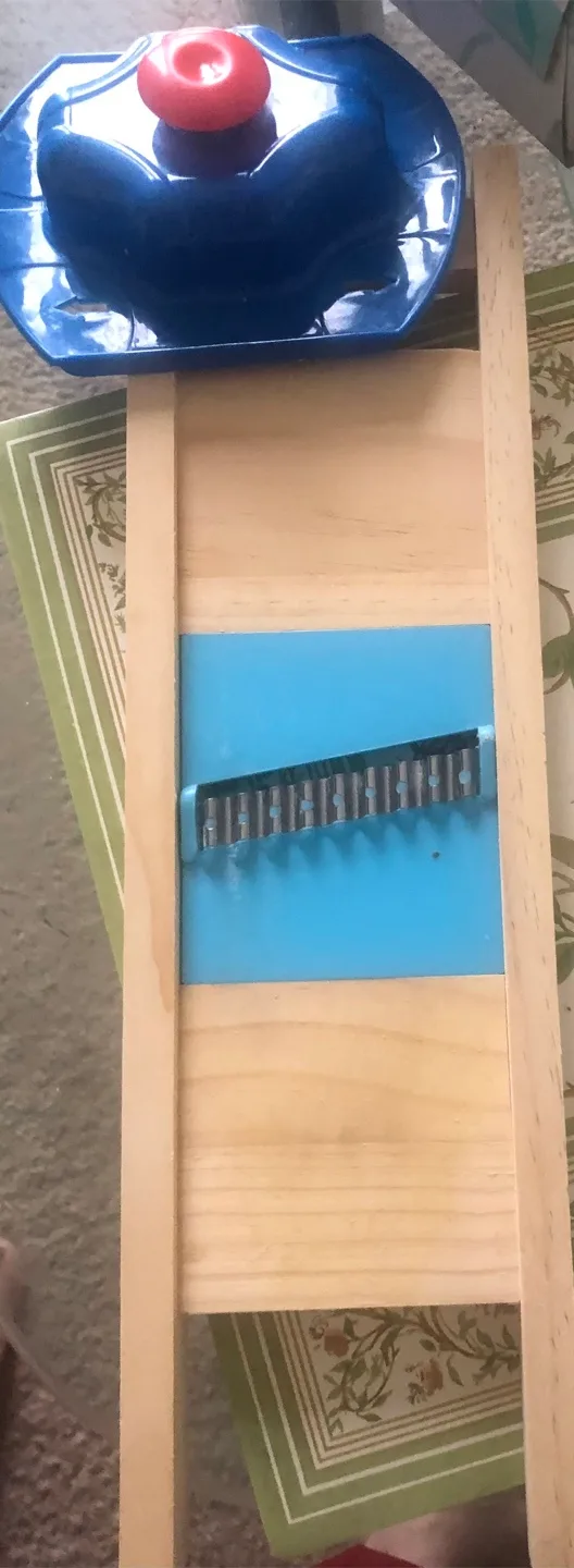 Wooden Mandoline Slicer thumbnail
