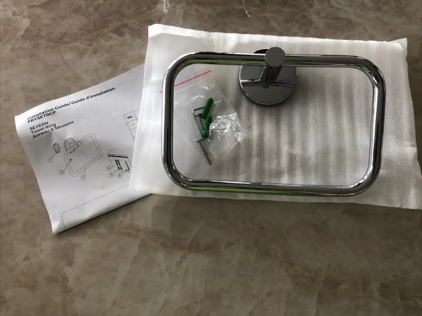 Variety of Bathroom Hanging Hardware Items thumbnail