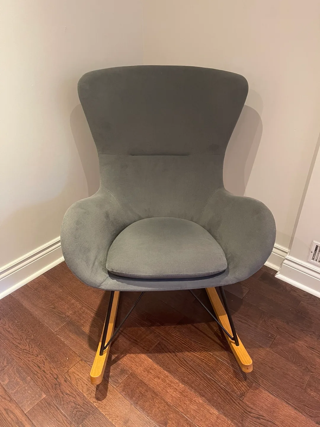 Grey Rocking Chair thumbnail