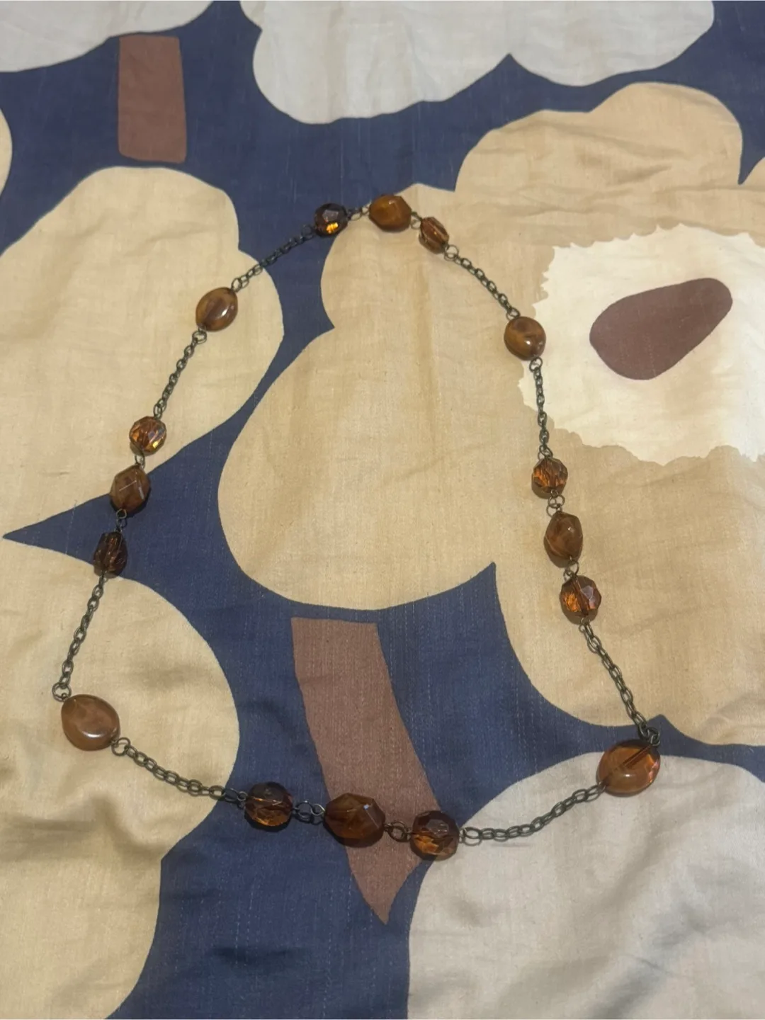 Brown Beaded Necklace thumbnail