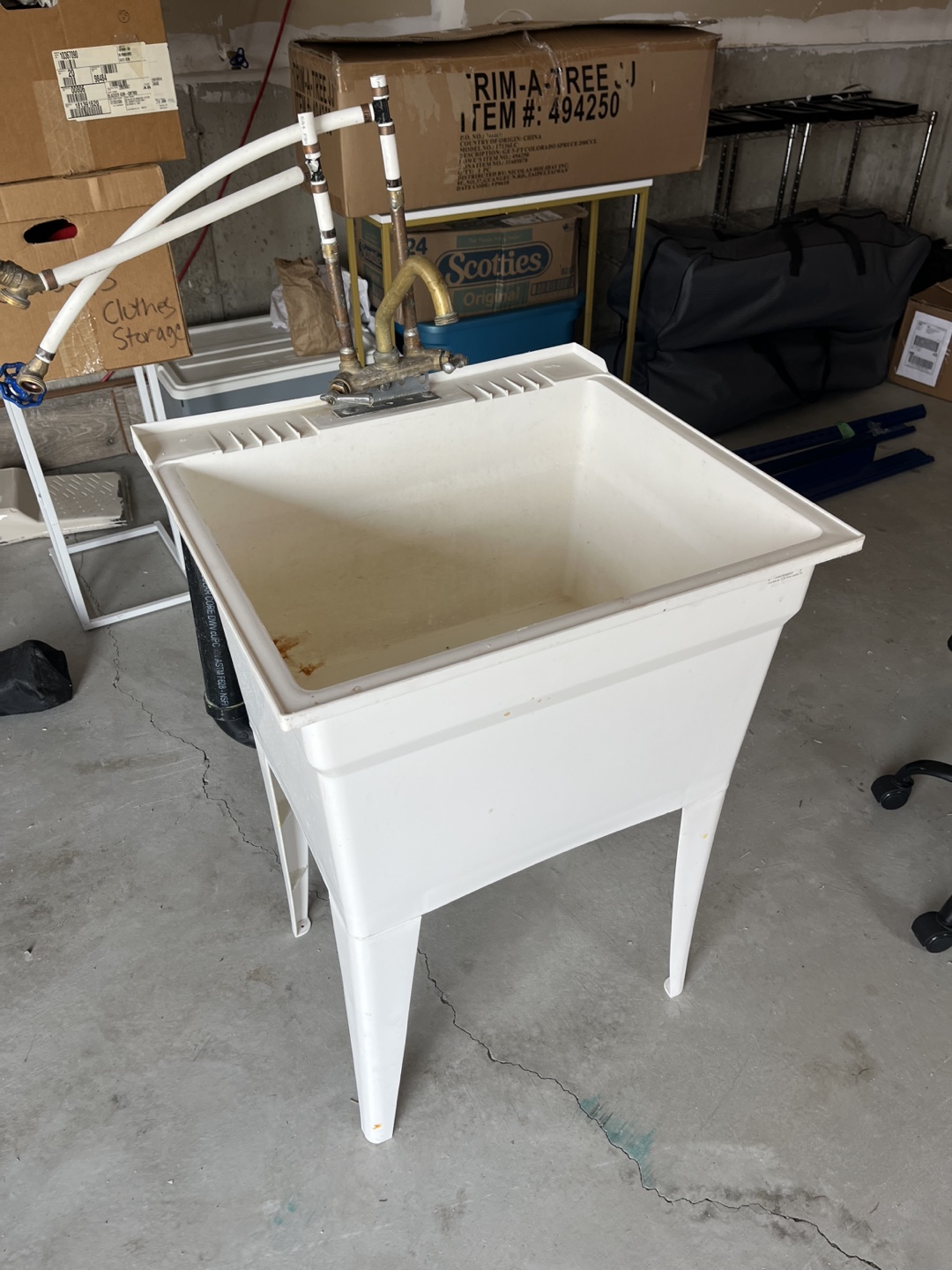 Laundry Sink - White Utility Sink