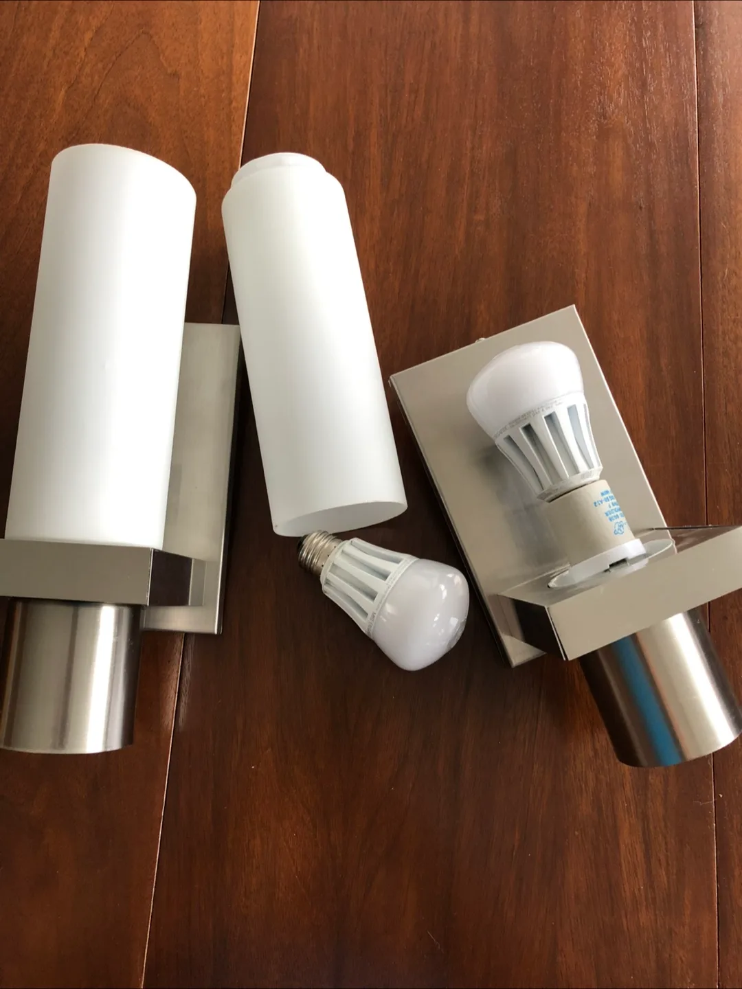 2 Dual light Wall Sconce Lighting Fixtures thumbnail