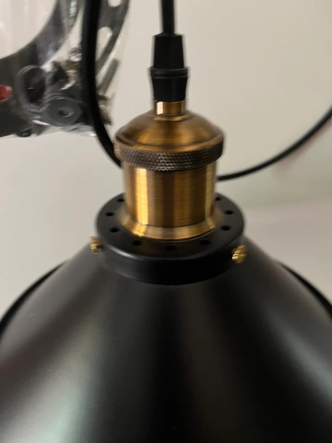 Black Industrial Pendant Light image indicator(2)