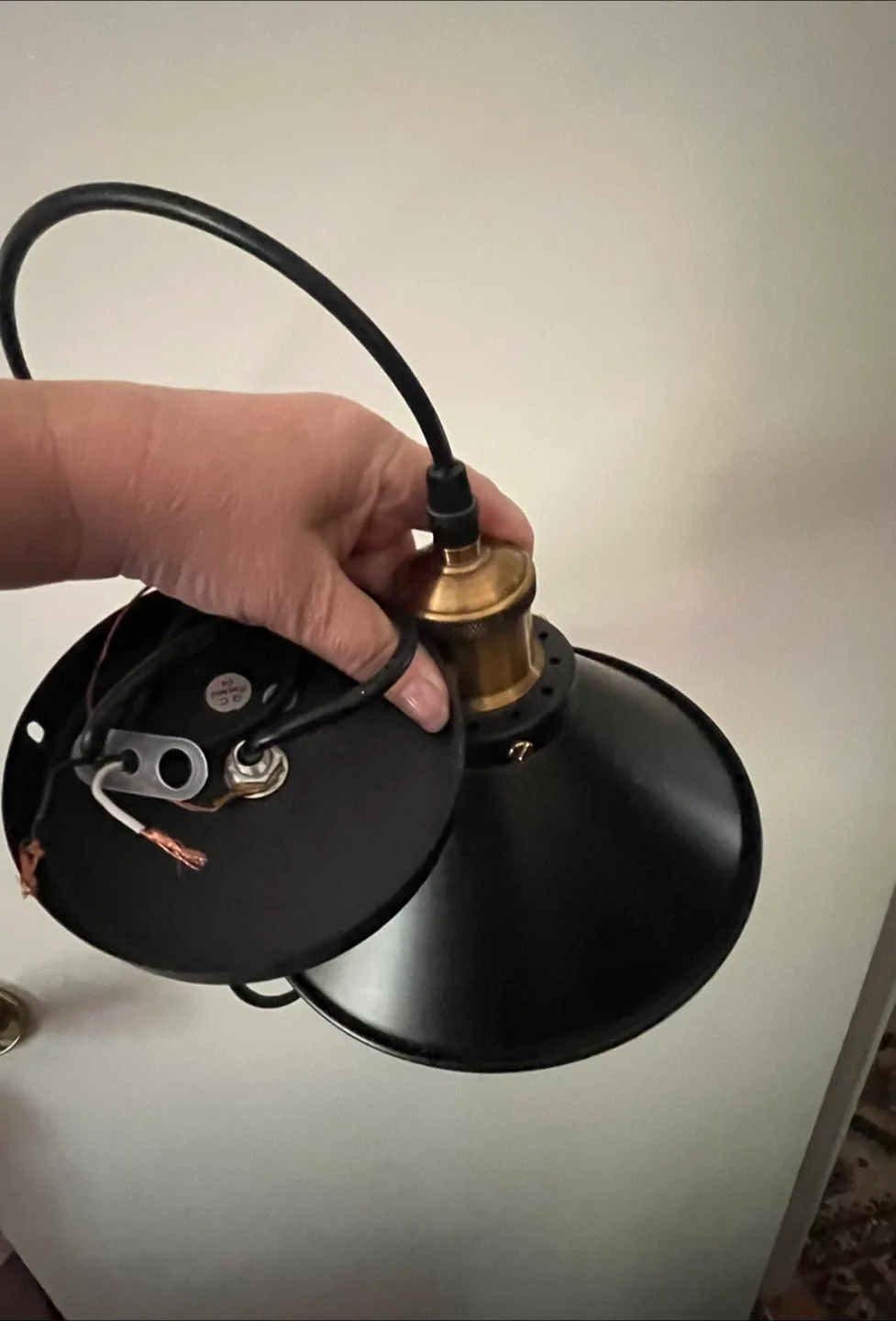 Black Industrial Pendant Light image indicator(6)