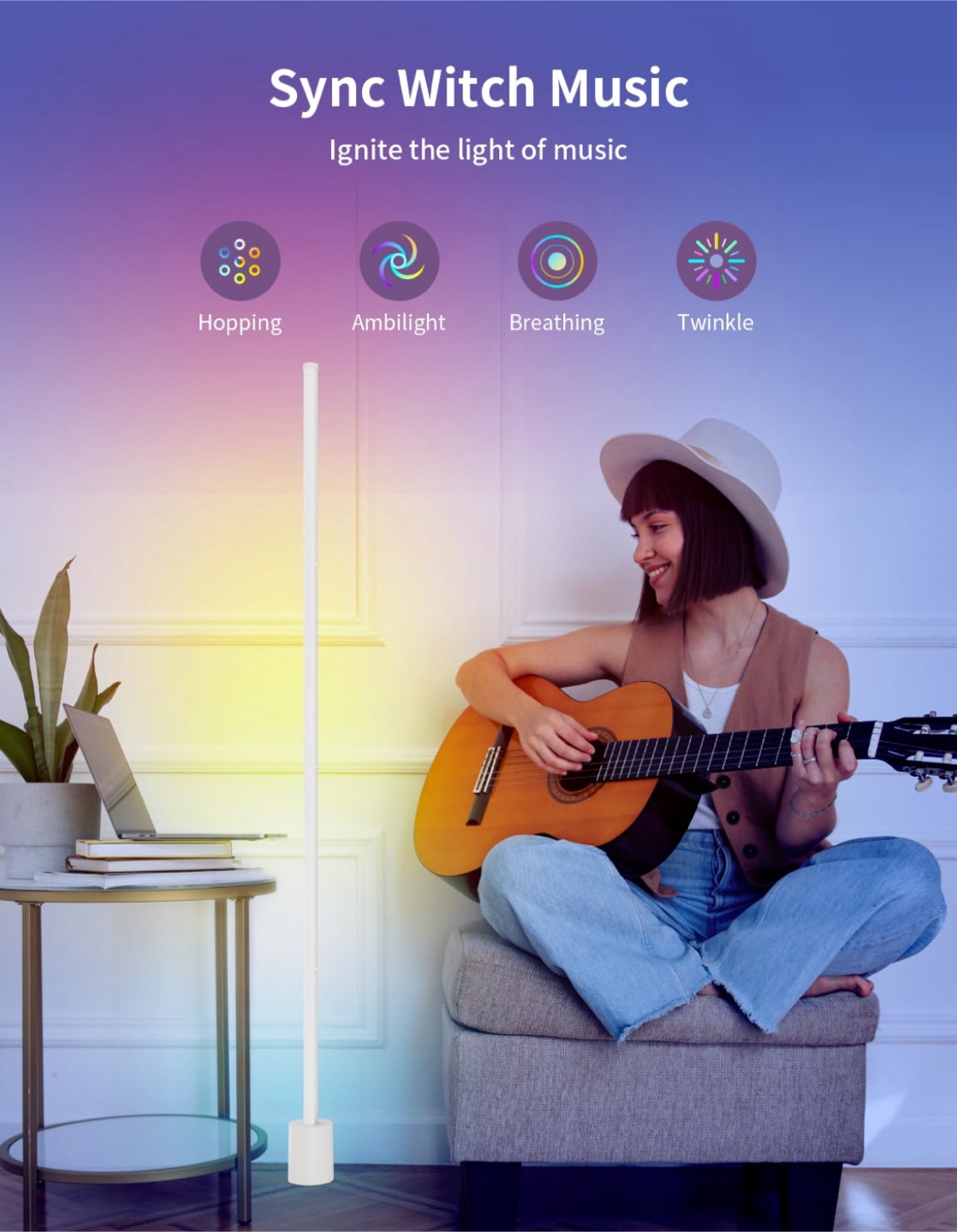 Ailofy Smart Corner Floor Lamp, LED Floor Lamp - photo 5