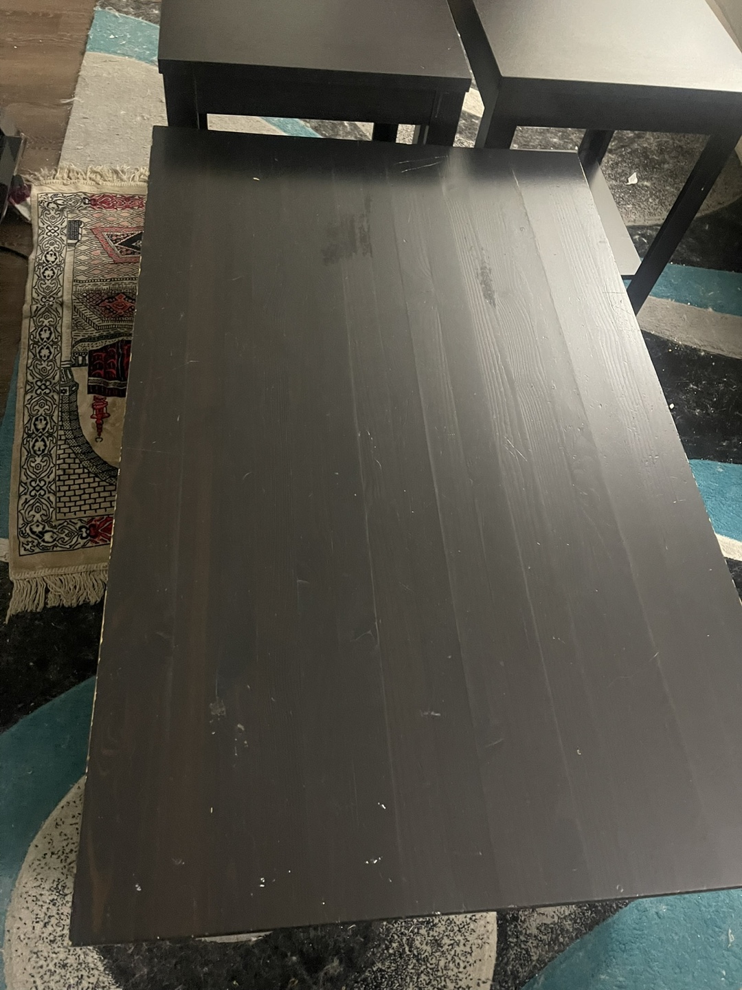 Coffee table with two side tables - photo 3