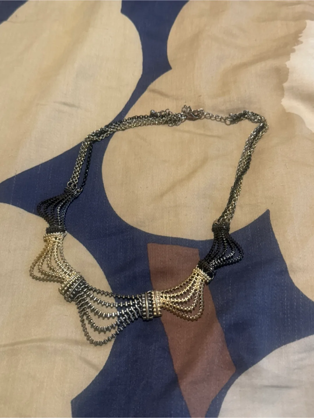 Two-Tone Chain Necklace thumbnail