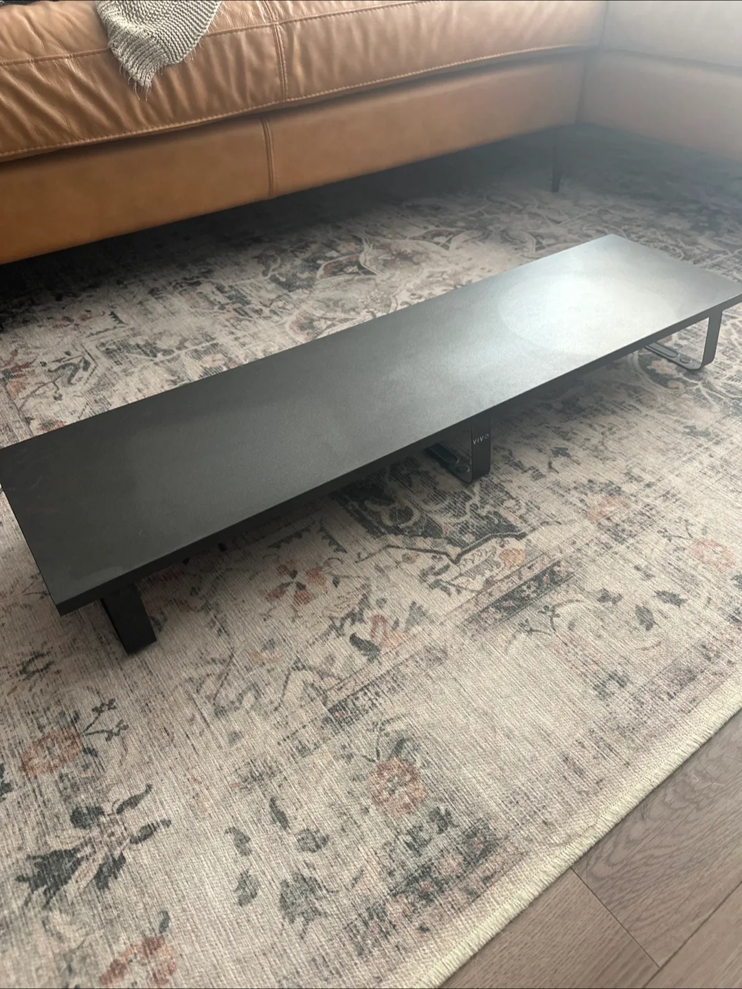 VIVO Black Monitor Stand Riser