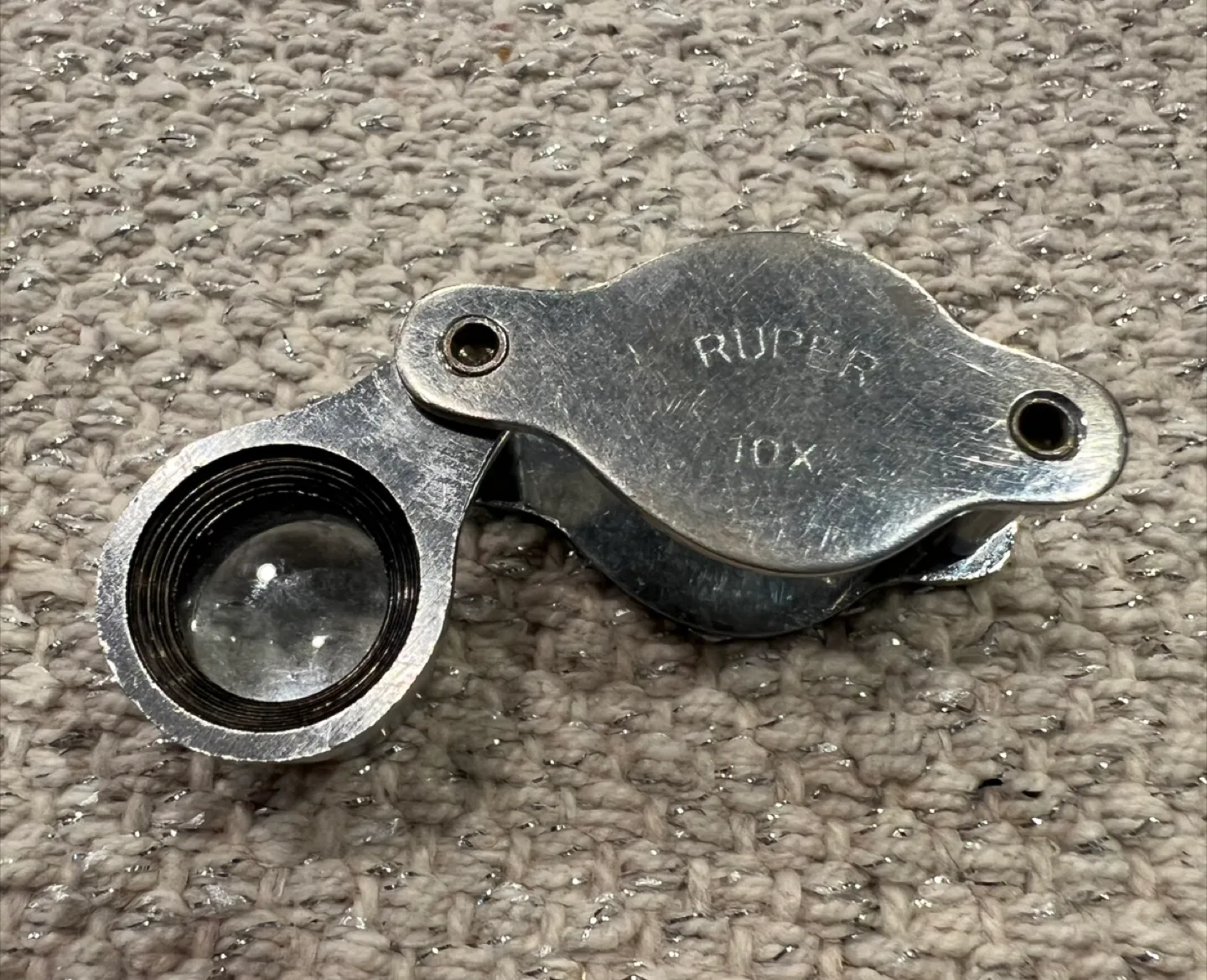 Vintage Ruper 10X Jeweler’s Loupe thumbnail