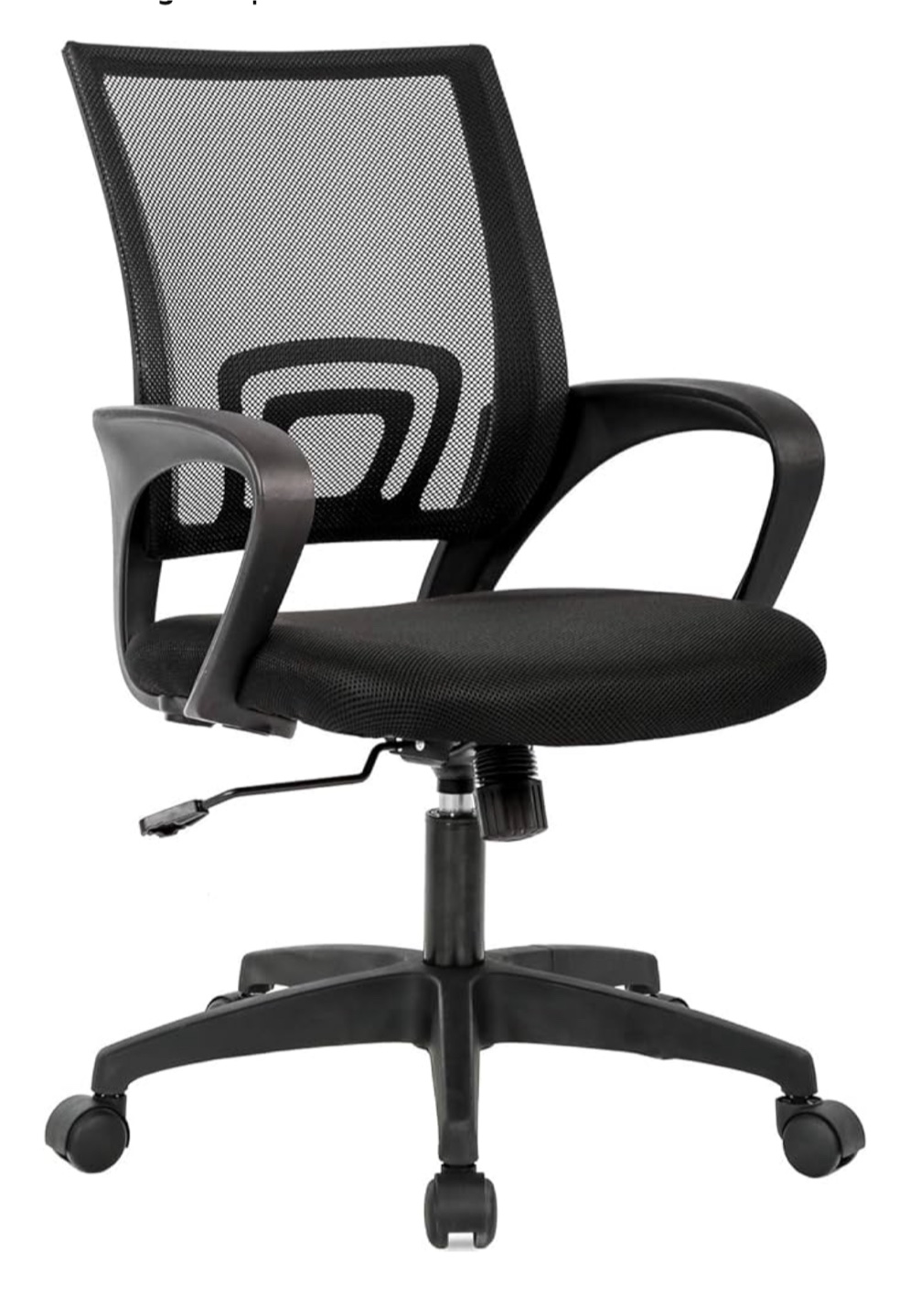 Black Mesh Office Chair - photo 2