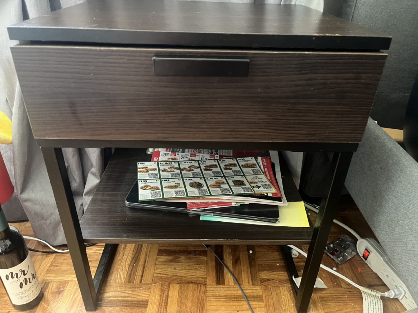 IKEA - TRYSIL Nightstand, dark brown - photo 3