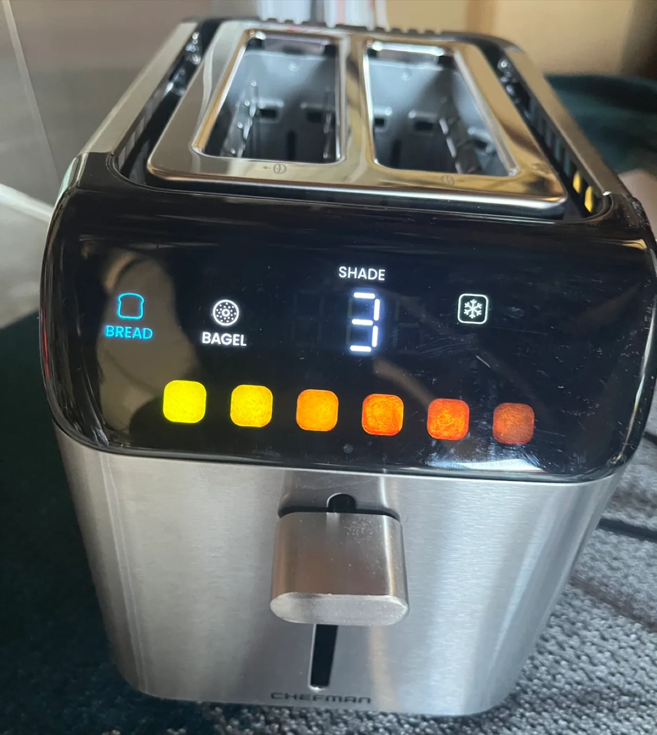 Chefman Smart Touch 2-Slice Digital Toaster
