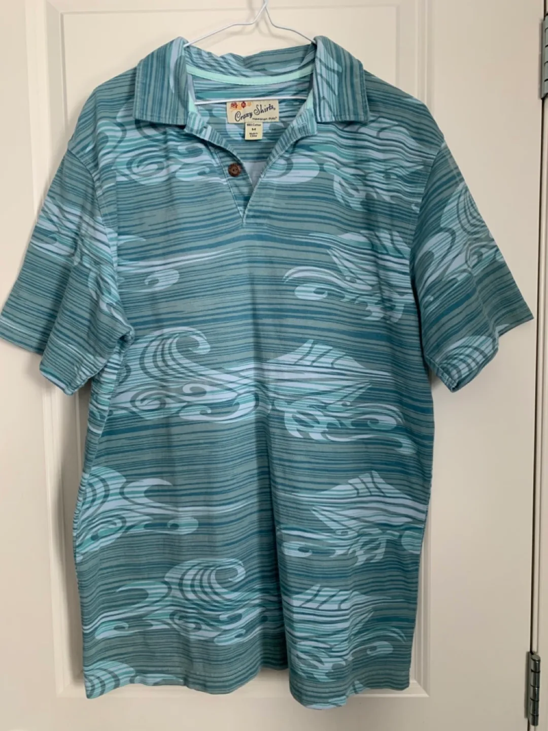 Crazy Shirts Hawaiian Polo - Size M thumbnail