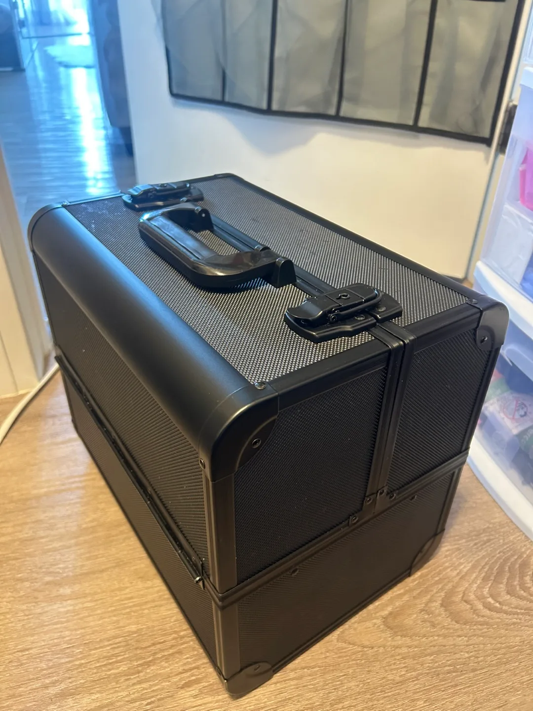 Black Makeup Train Case thumbnail