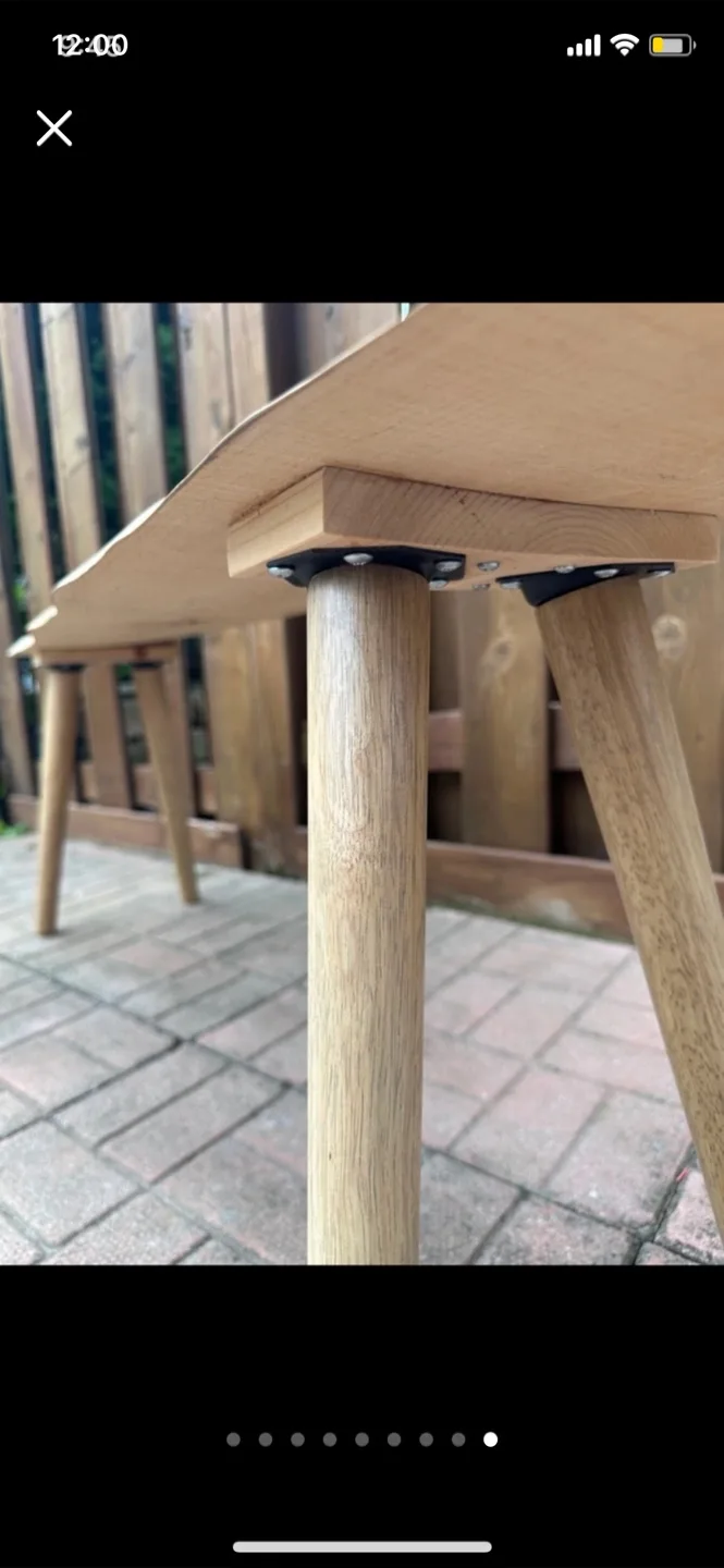 Handmade Wooden Bench image indicator(9)