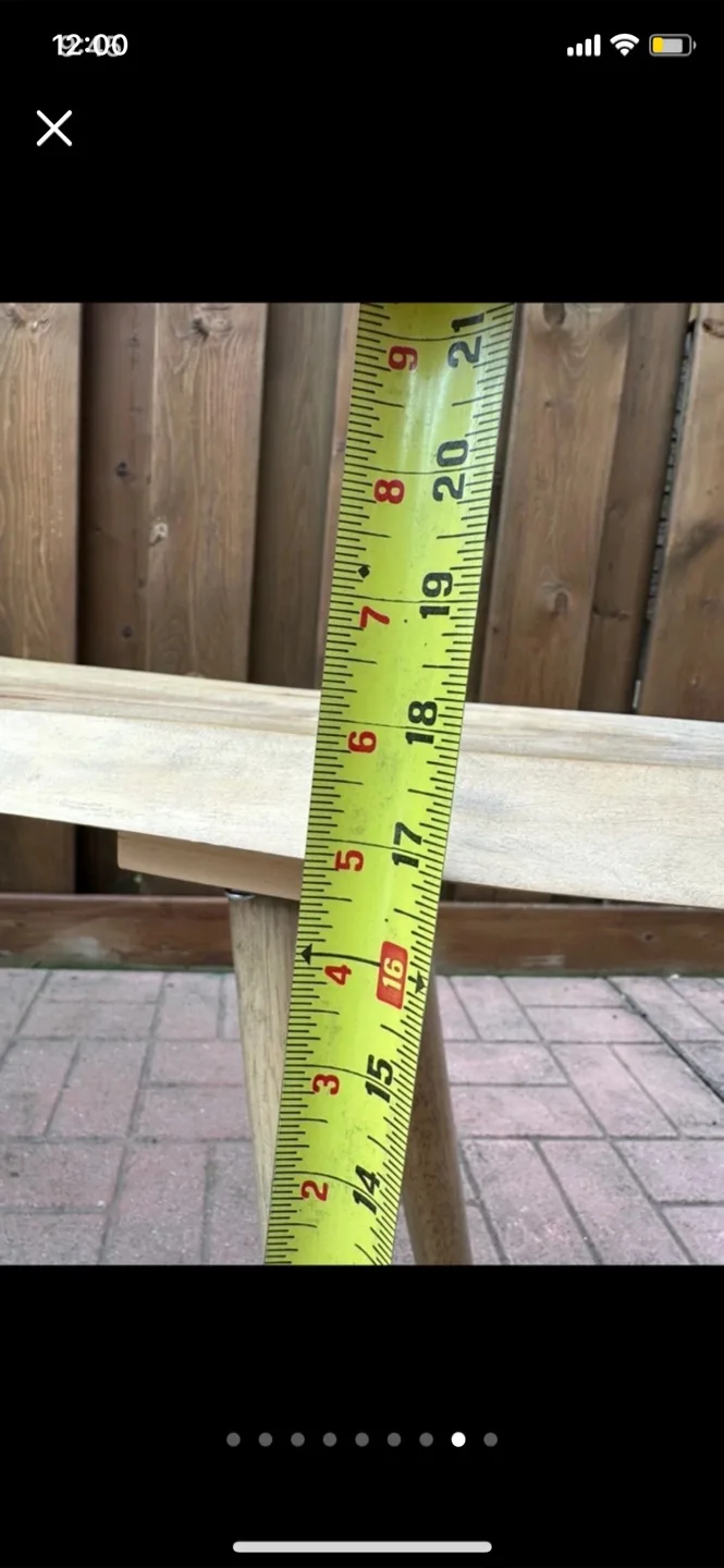 Handmade Wooden Bench image indicator(8)