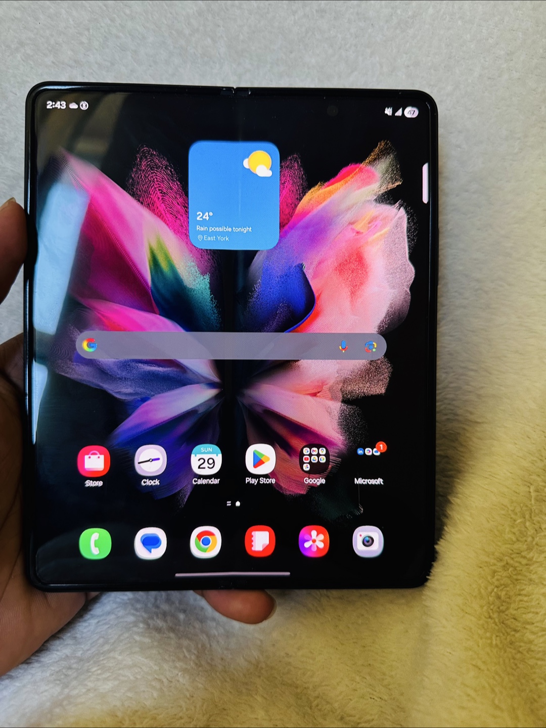 Samsung Galaxy Z Fold 3 - Phantom Black