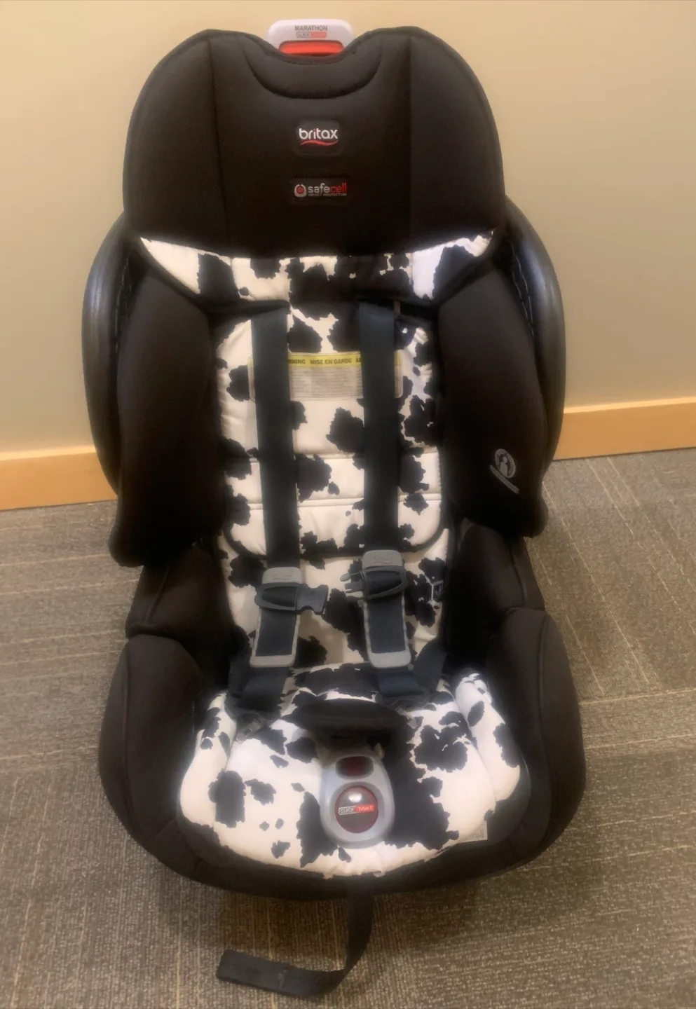 Britax Marathon Car Seat - Cow Print thumbnail