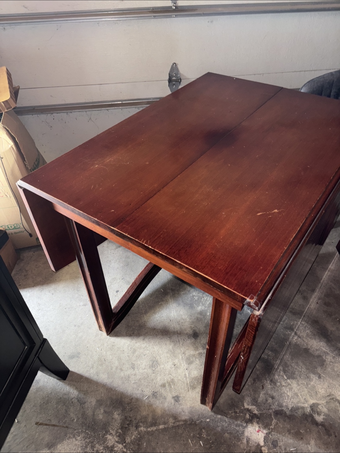 Wooden Drop Leaf Table - photo 4