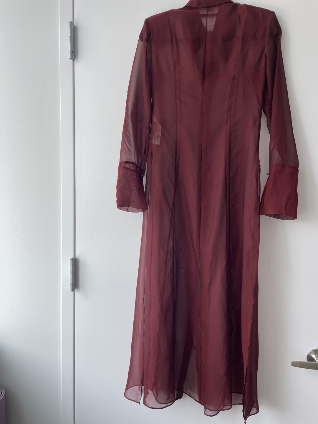 Sheer Massimo Dutti Shirt Dress - photo 5