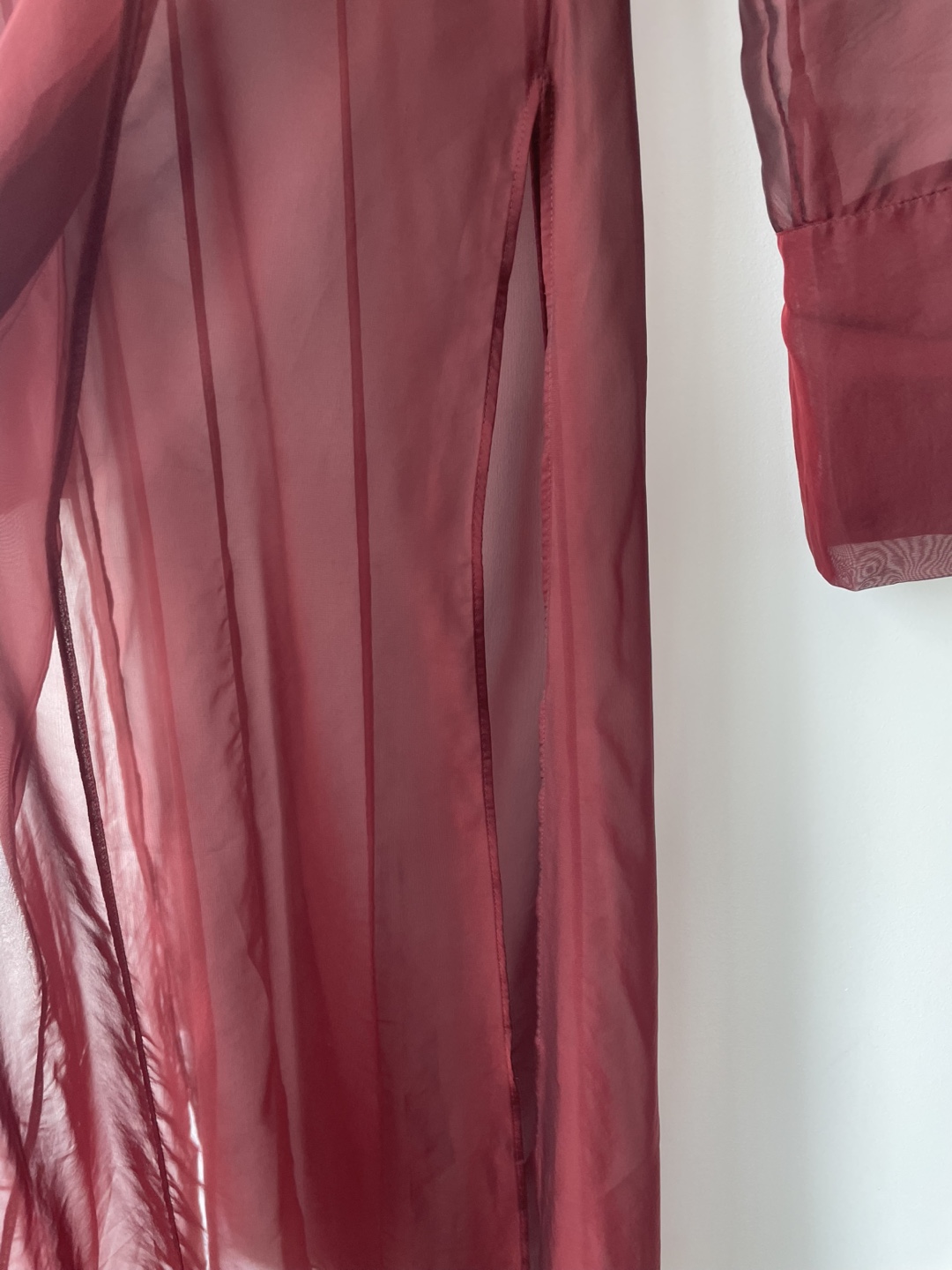 Sheer Massimo Dutti Shirt Dress - photo 3