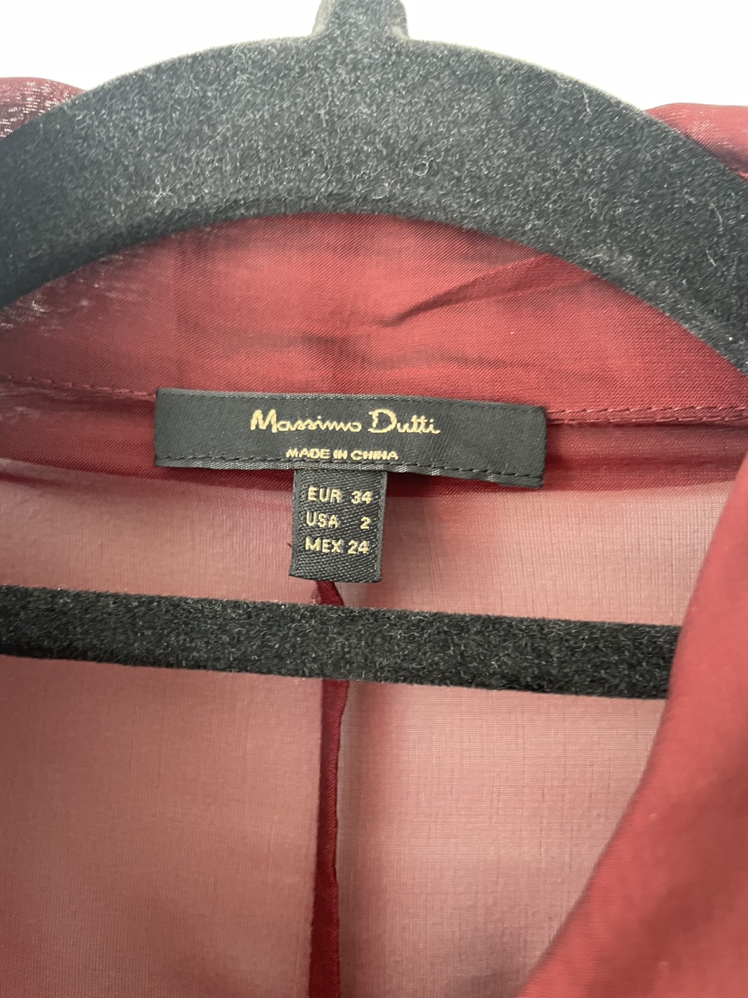 Sheer Massimo Dutti Shirt Dress - photo 4