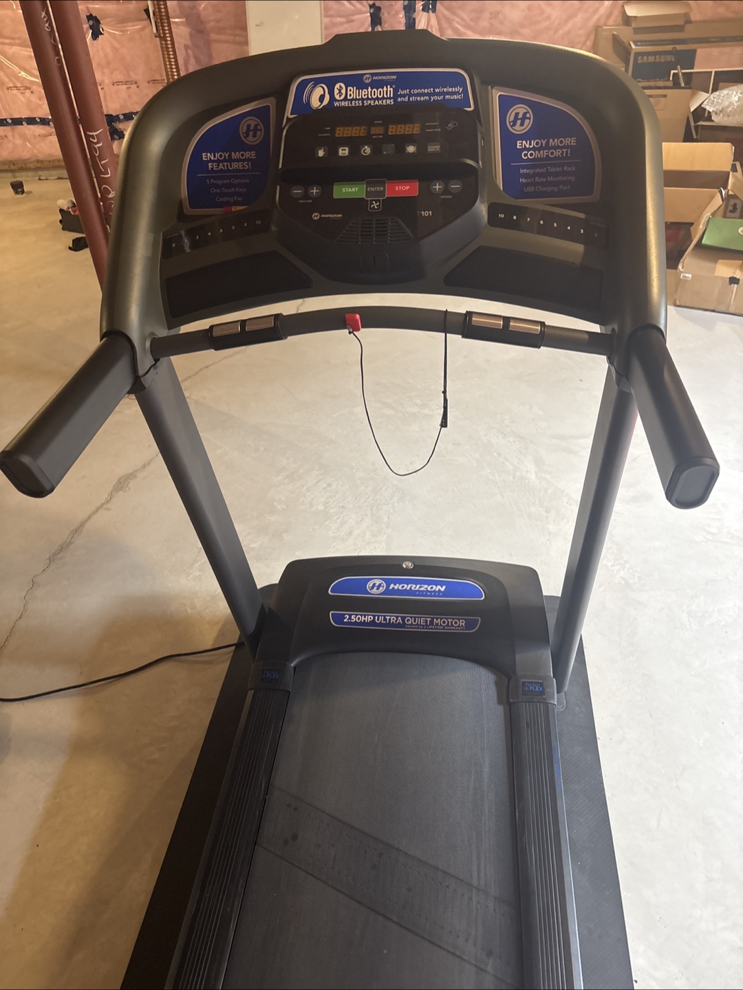 Horizon Fitness Treadmill - Bluetooth Enabled