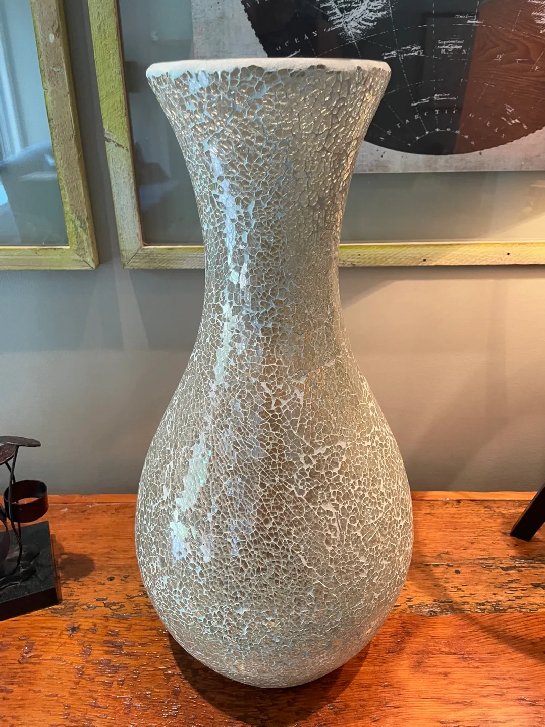 Mosaic Glass Vase - Home Decor thumbnail