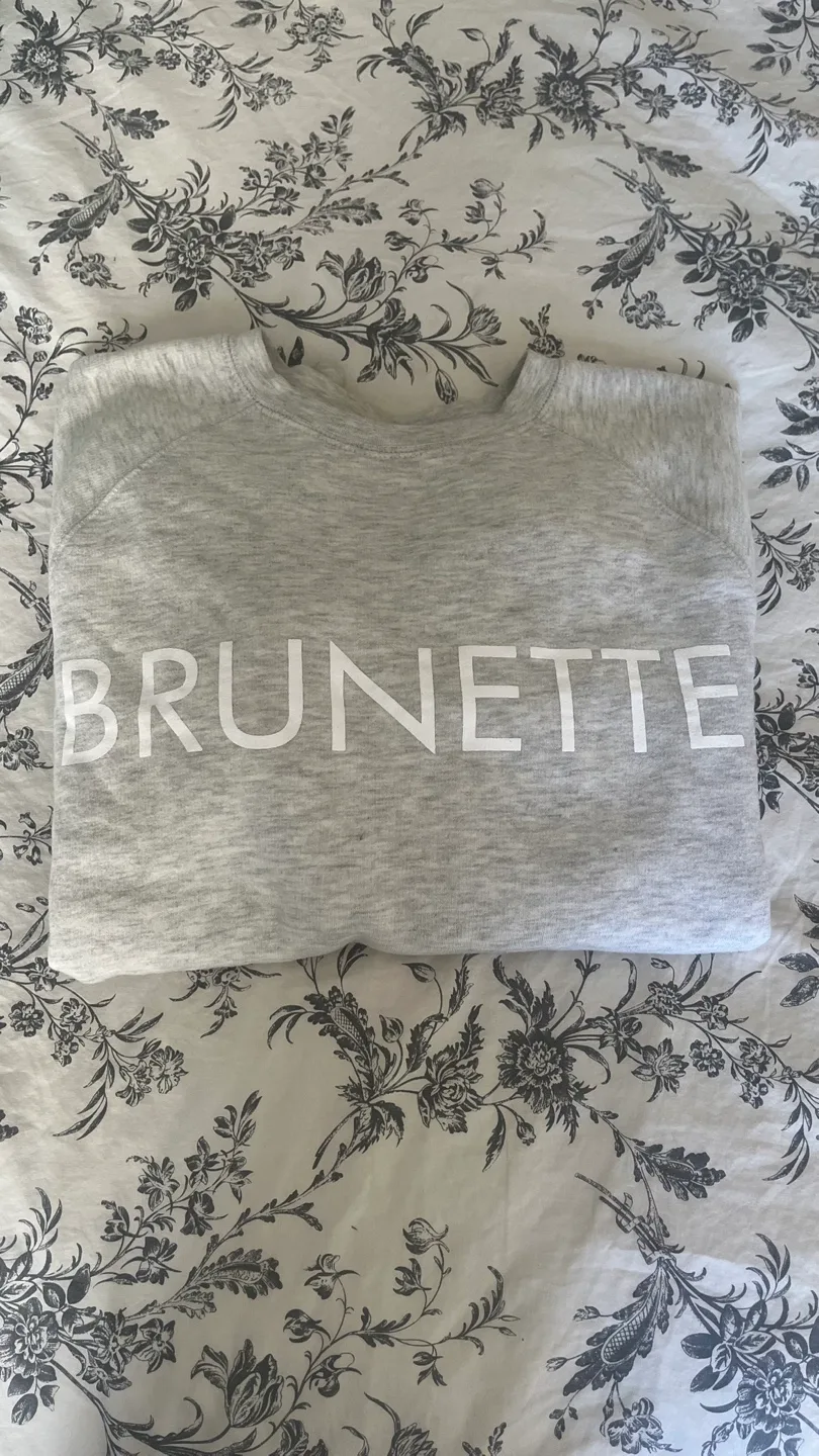 Brunette The Label Grey Sweatshirt - Size M/L thumbnail