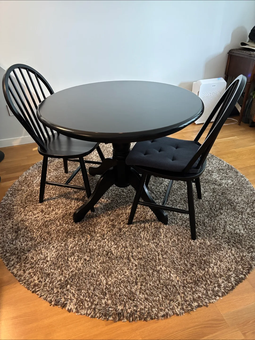 Ikea Round Rug 79inch-delivery available thumbnail